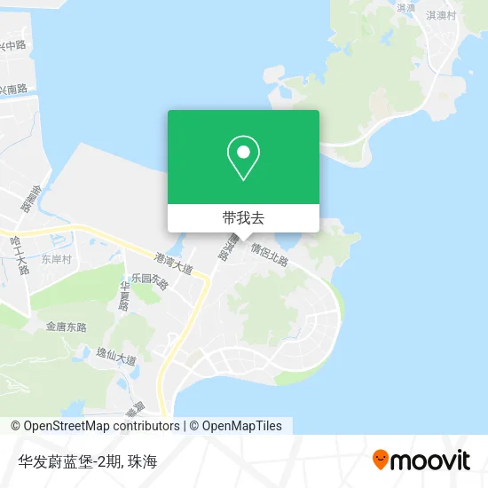 华发蔚蓝堡-2期地图