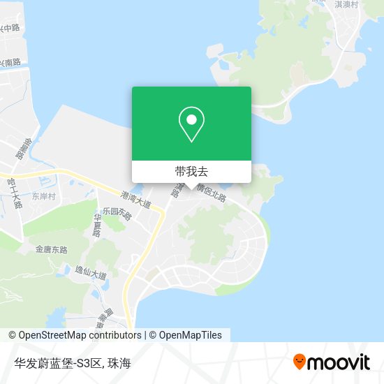 华发蔚蓝堡-S3区地图