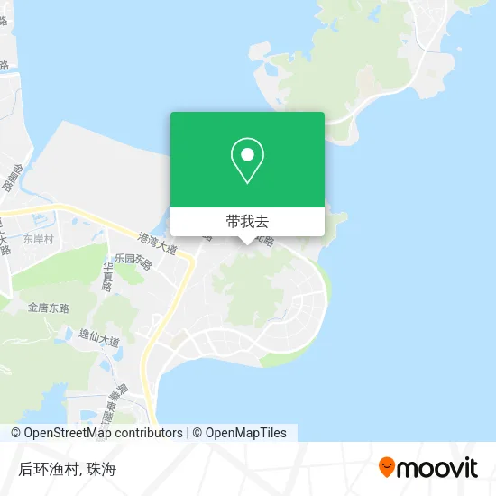 后环渔村地图
