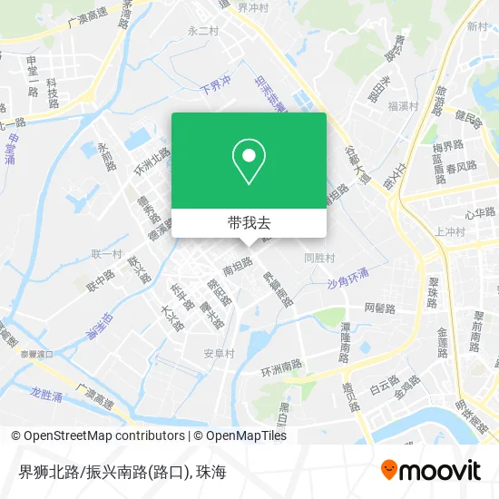 界狮北路/振兴南路(路口)地图