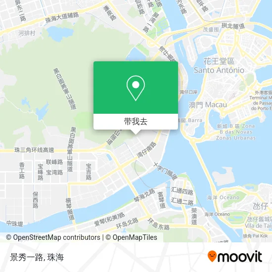 景秀一路地图