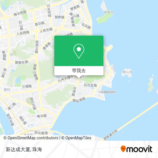 新达成大厦地图
