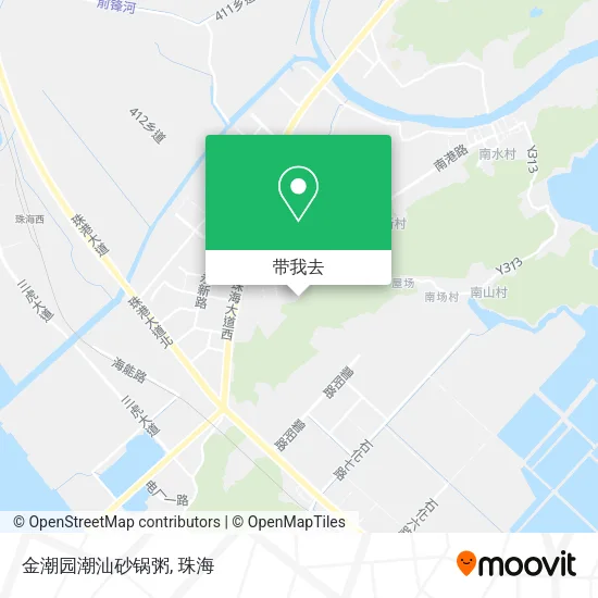 金潮园潮汕砂锅粥地图