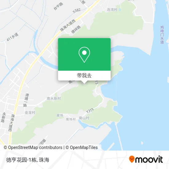 德亨花园-1栋地图