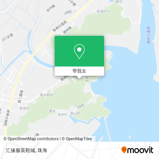 汇缘服装鞋城地图