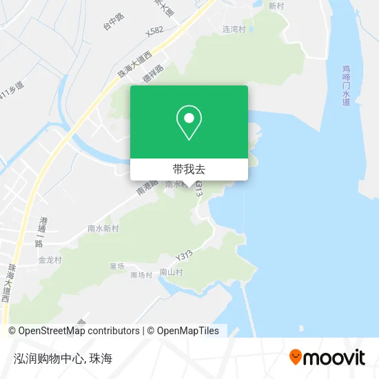 泓润购物中心地图