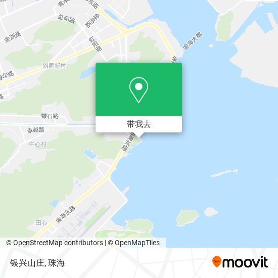 银兴山庄地图