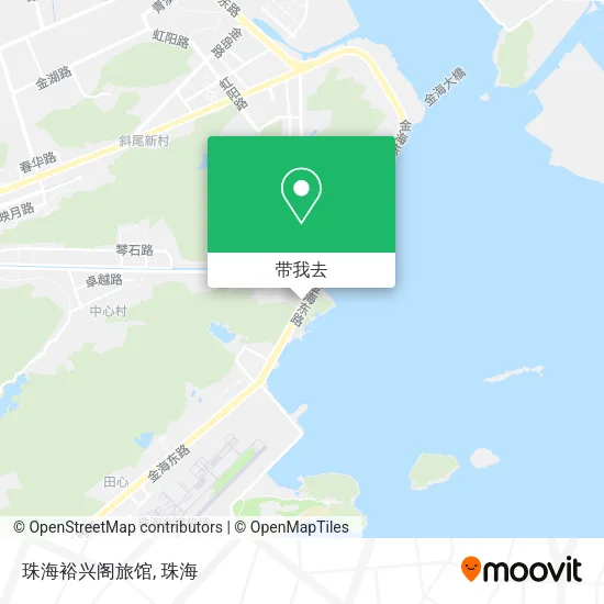 珠海裕兴阁旅馆地图