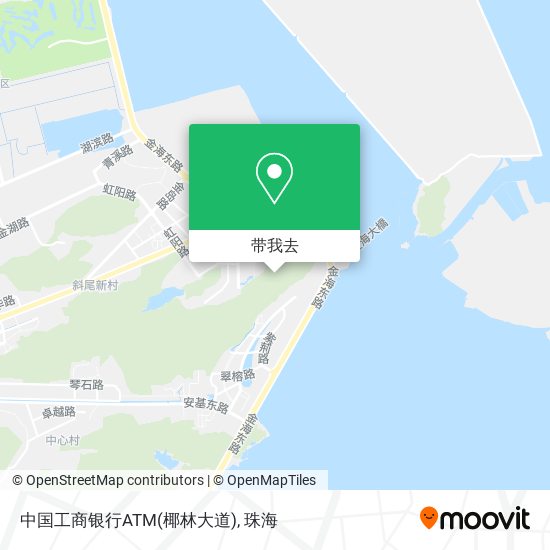 中国工商银行ATM(椰林大道)地图