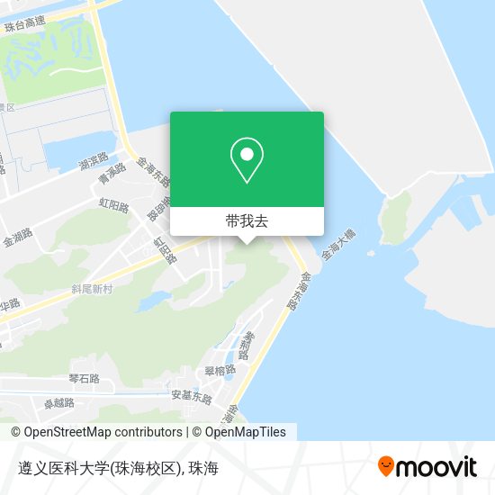遵义医科大学(珠海校区)地图