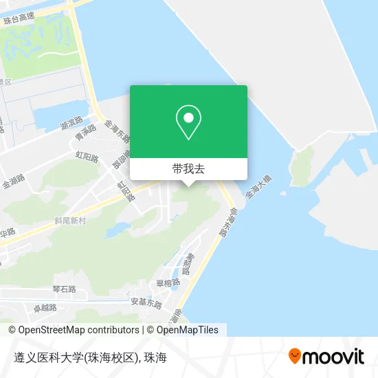 遵义医科大学(珠海校区)地图