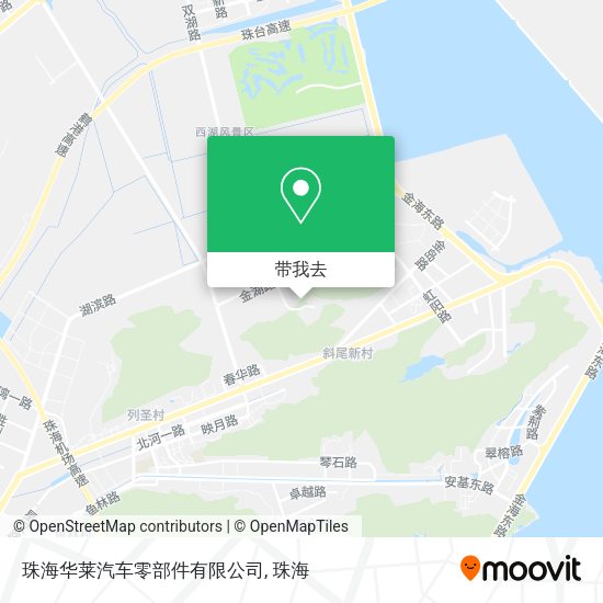 珠海华莱汽车零部件有限公司地图