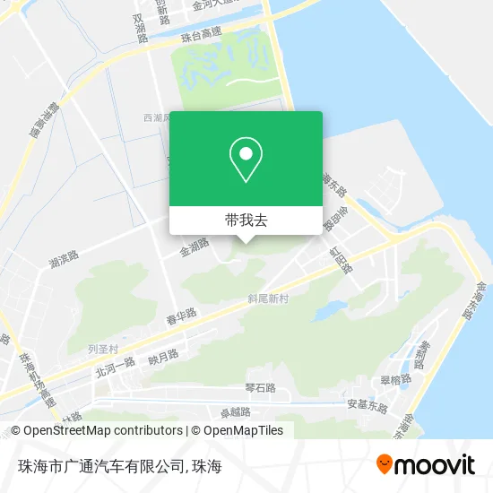 珠海市广通汽车有限公司地图