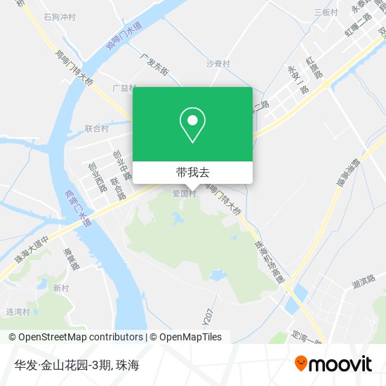 华发·金山花园-3期地图