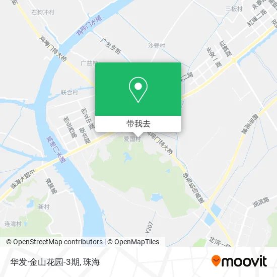 华发·金山花园-3期地图