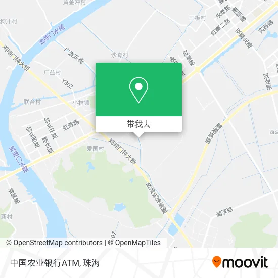 中国农业银行ATM地图