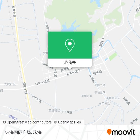 钰海国际广场地图