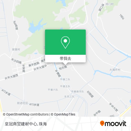 皇冠商贸建材中心地图