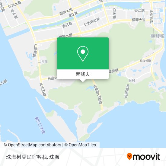 珠海树巢民宿客栈地图