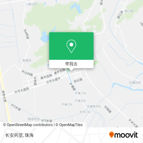 长安药堂地图