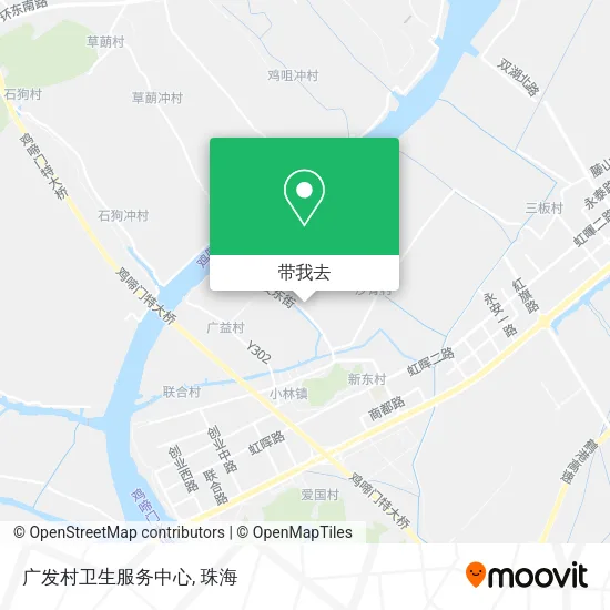 广发村卫生服务中心地图