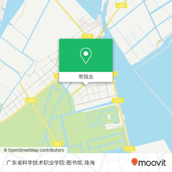 广东省科学技术职业学院-图书馆地图