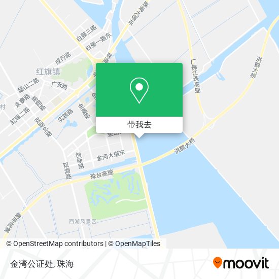 金湾公证处地图