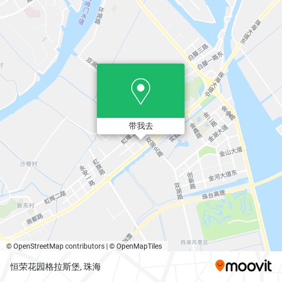 恒荣花园格拉斯堡地图