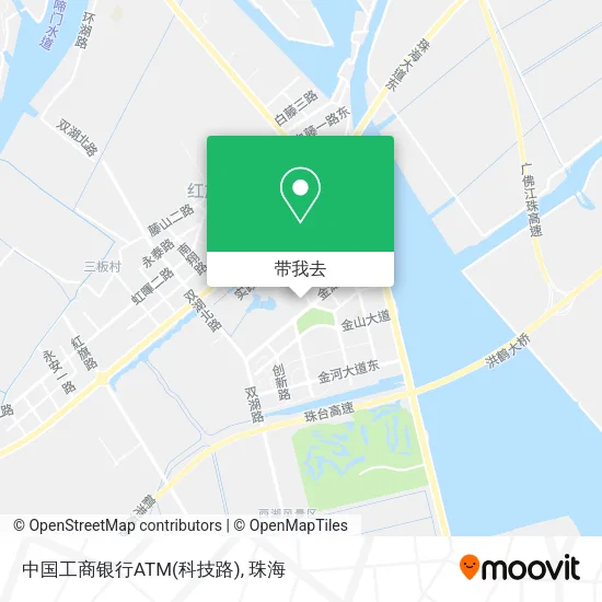 中国工商银行ATM(科技路)地图