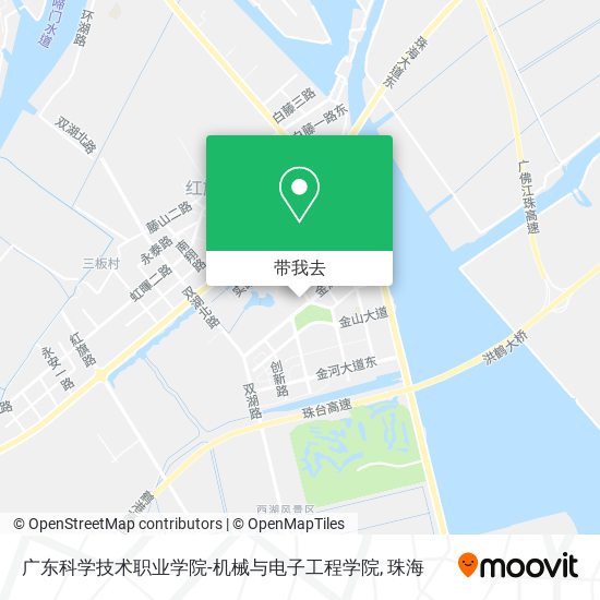 广东科学技术职业学院-机械与电子工程学院地图