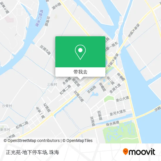 正光苑-地下停车场地图