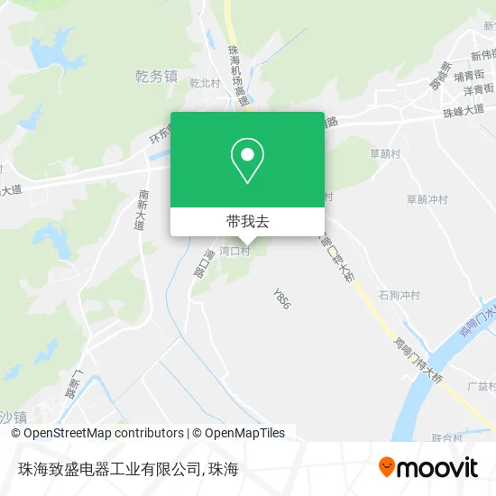 珠海致盛电器工业有限公司地图