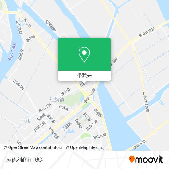 添德利商行地图