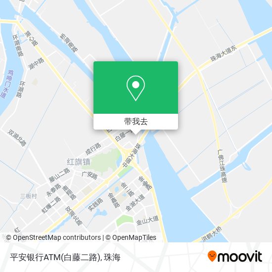 平安银行ATM(白藤二路)地图