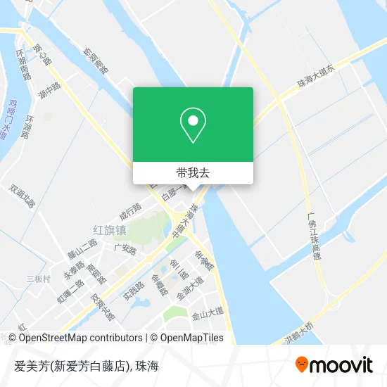 爱美芳(新爱芳白藤店)地图