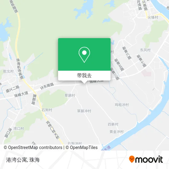 港湾公寓地图
