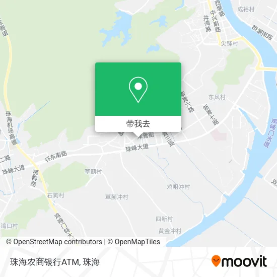 珠海农商银行ATM地图