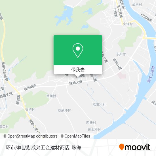 环市牌电缆 成兴五金建材商店地图