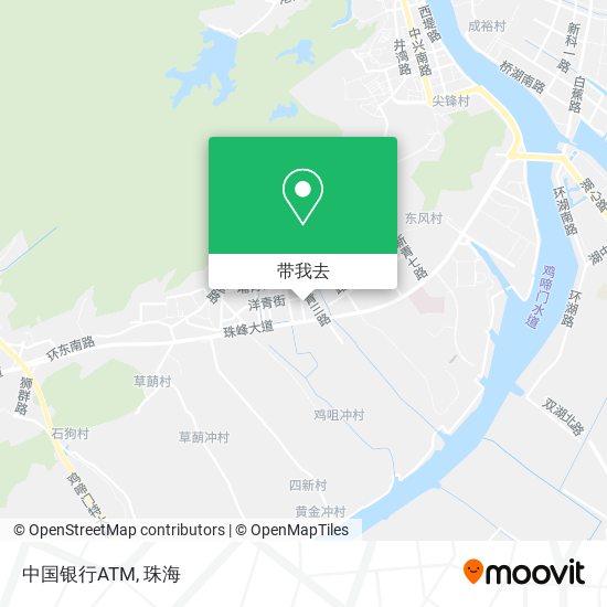 中国银行ATM地图