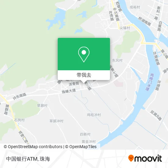 中国银行ATM地图
