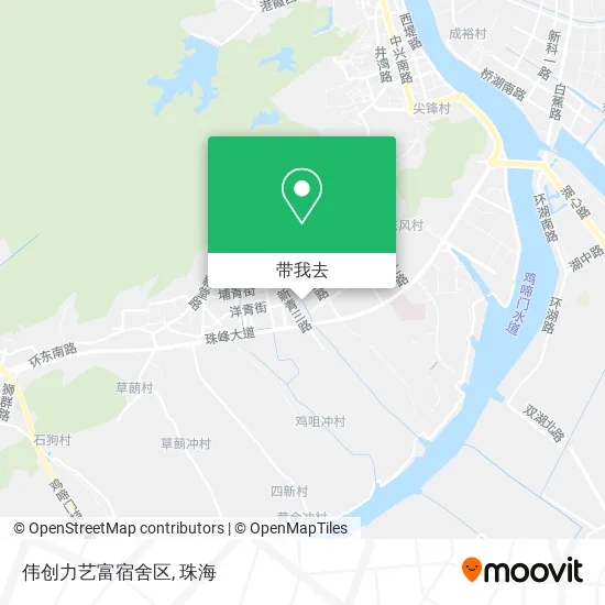 伟创力艺富宿舍区地图