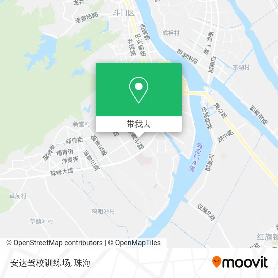安达驾校训练场地图