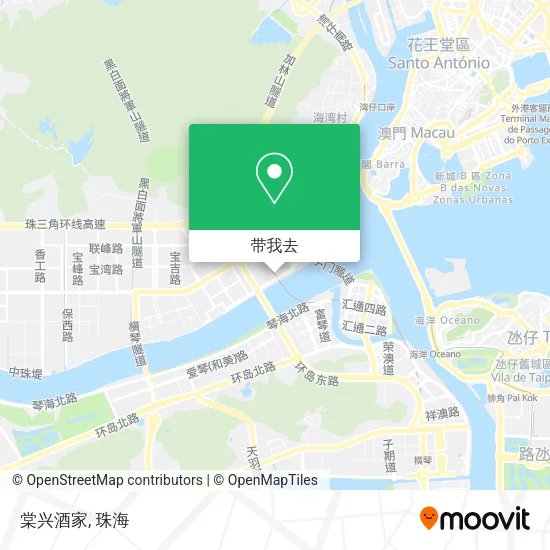 棠兴酒家地图