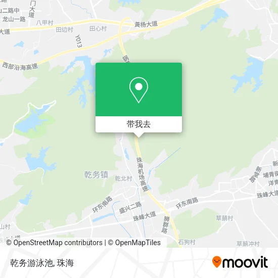 乾务游泳池地图