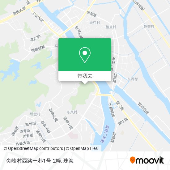 尖峰村西路一巷1号-2幢地图