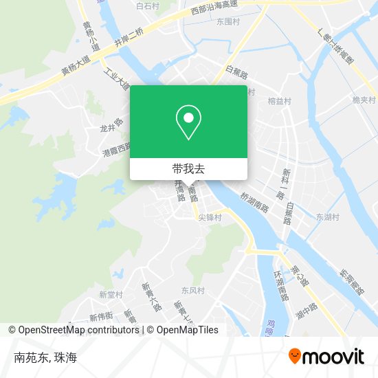 南苑东地图