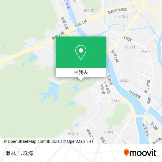 雅林居地图