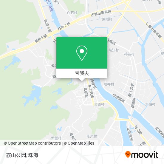 霞山公园地图