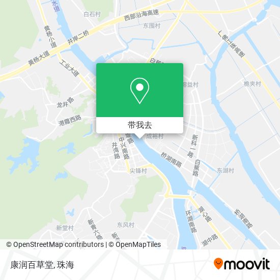 康润百草堂地图