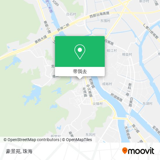 豪景苑地图